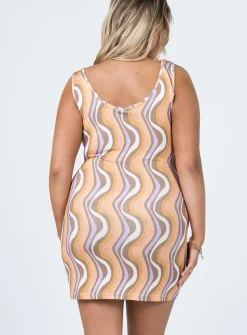 Princess Polly Georgie Mini Dress  Multi Best