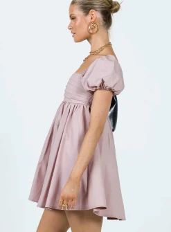 Princess Polly Getaway Mini Dress  Pink Clearance