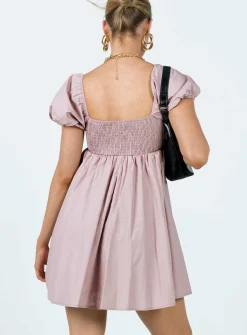 Princess Polly Getaway Mini Dress  Pink Clearance