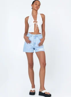 Princess Polly Gilroy Top  White Best