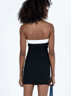 Princess Polly Giraldo Strapless Mini Dress  Black Store