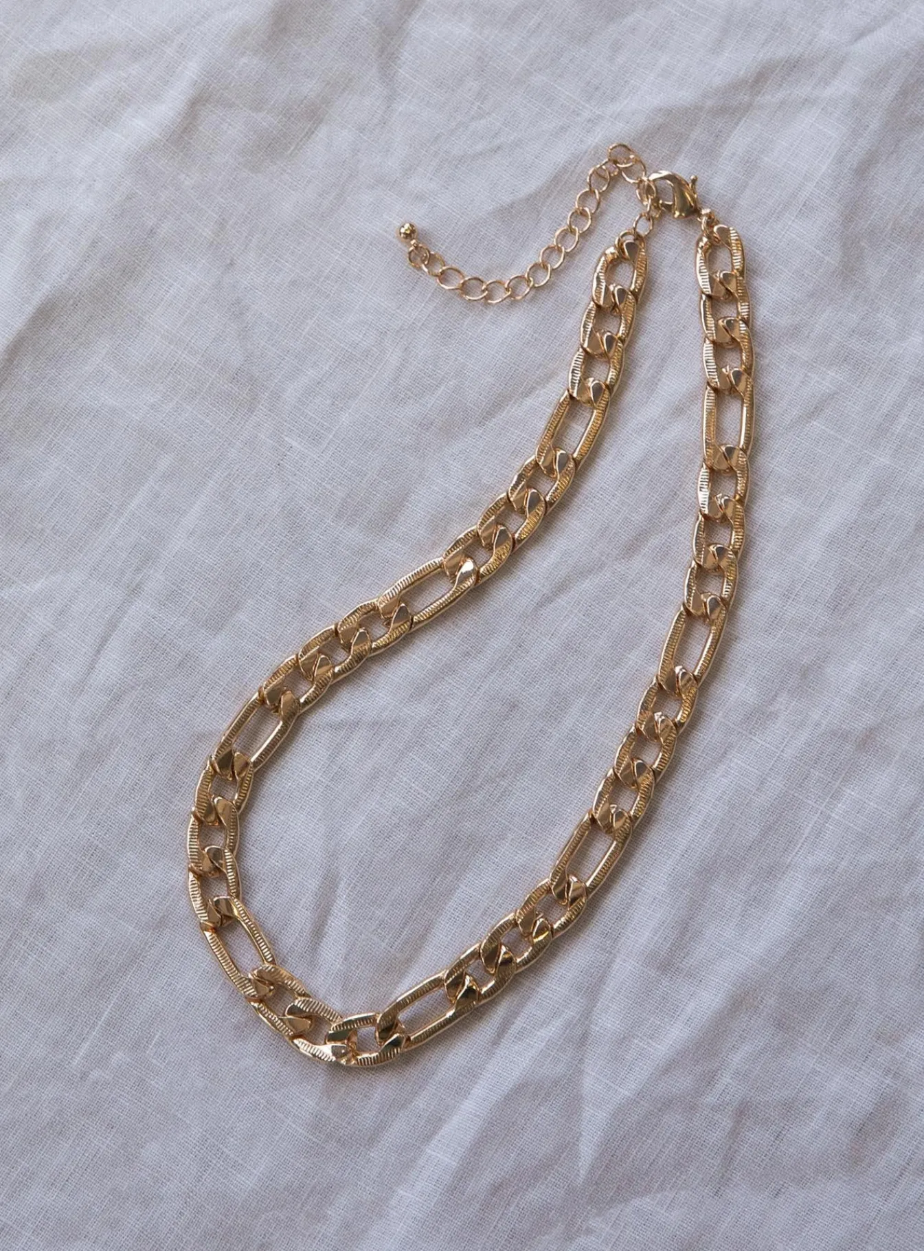 Princess Polly Gladiator Necklace Gold New