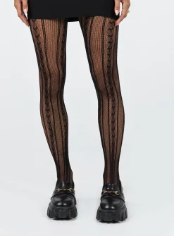 Princess Polly Gleeson Stockings  Black Hot