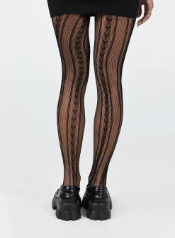 Princess Polly Gleeson Stockings  Black Hot