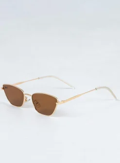 Princess Polly Grace Sunglasses  Brown Shop