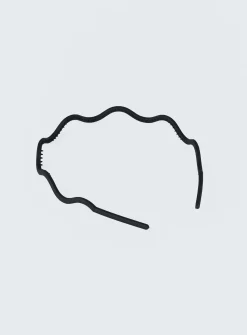 Princess Polly Grattidge Headband  Black New