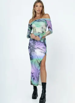 Princess Polly Great Delusions Maxi Skirt Multi Fashion