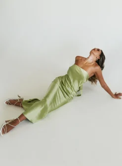 Princess Polly Haley Maxi Dress  Green Shop