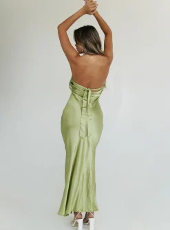 Princess Polly Haley Maxi Dress  Green Shop