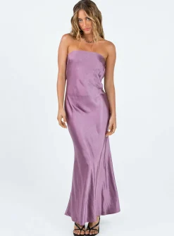 Princess Polly Haley Maxi Dress  Mauve Cheap