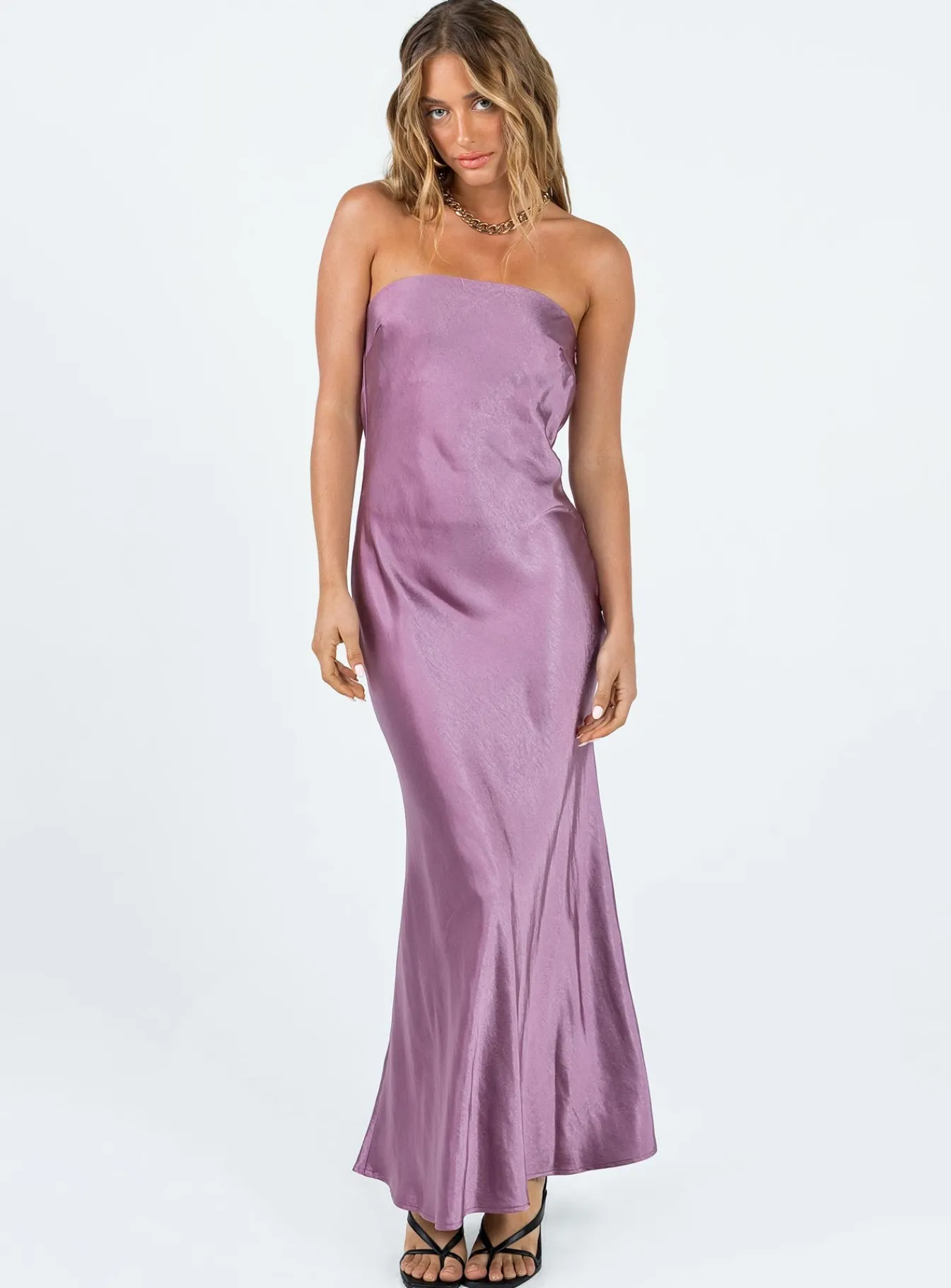 Princess Polly Haley Maxi Dress Mauve Cheap