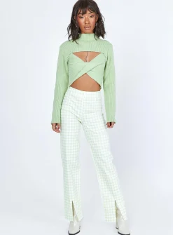 Princess Polly Halia Jumper/Sweater  Green Best Sale