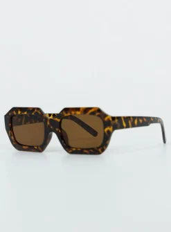 Princess Polly Hampshire Sunglasses  Tort Store