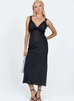 Princess Polly Hannelle Maxi Dress  Black Best