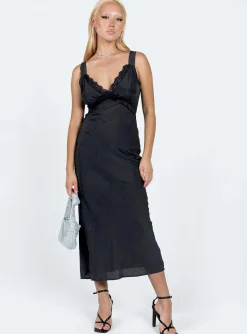 Princess Polly Hannelle Maxi Dress  Black Best