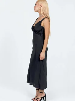 Princess Polly Hannelle Maxi Dress  Black Best