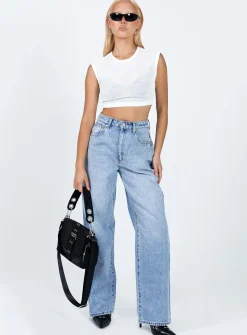 Princess Polly Hardie Top  White Sale