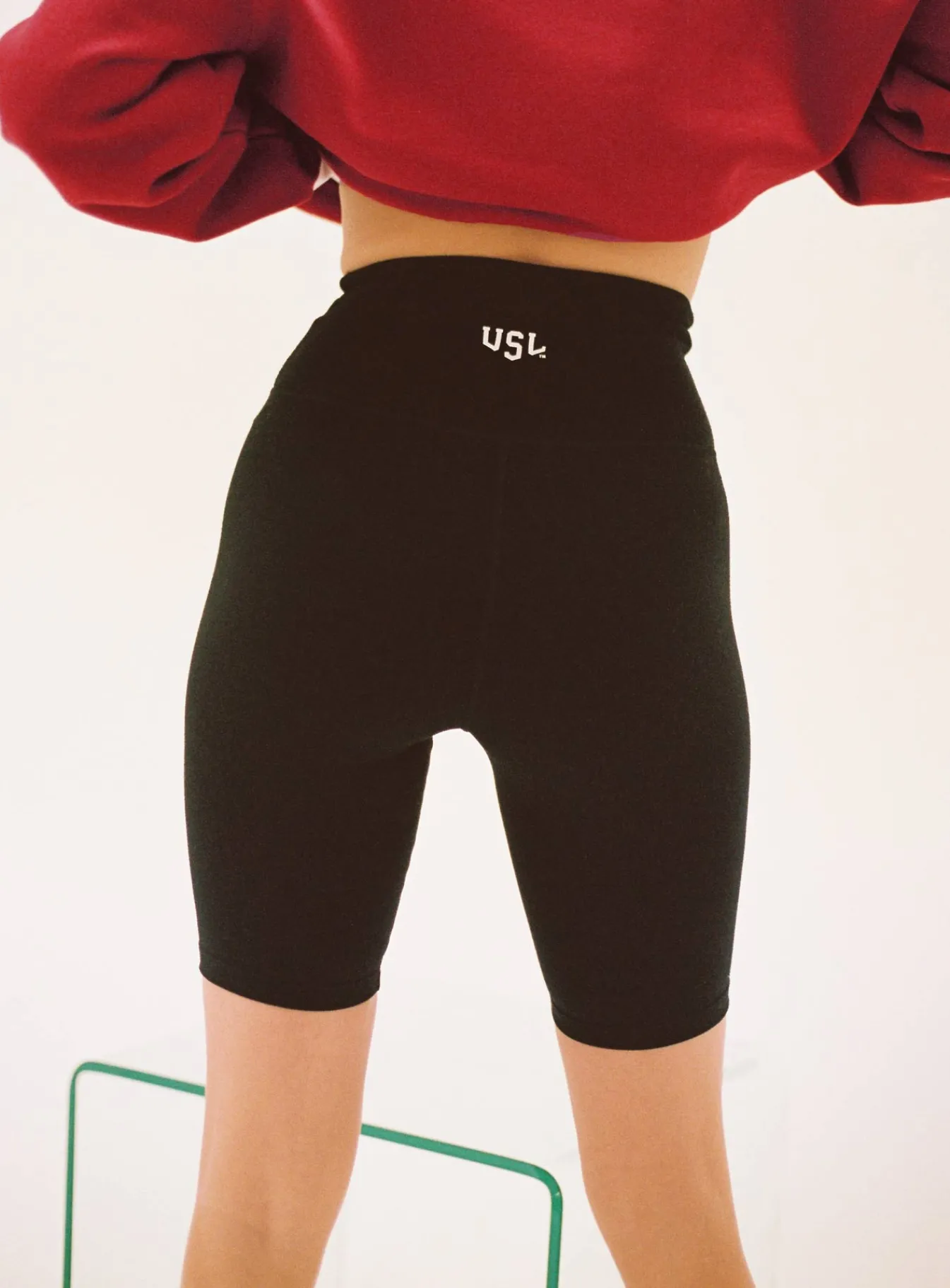 Princess Polly Harvard University Bike Shorts Black Cheap