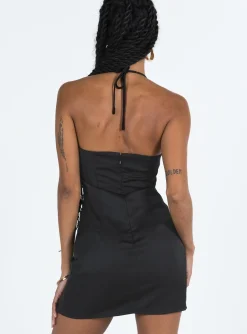 Princess Polly Hassie Mini Dress Black Clearance