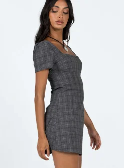Princess Polly Hastings Mini Dress Check Hot