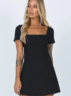 Princess Polly Hastings Mini Dress Black Fashion