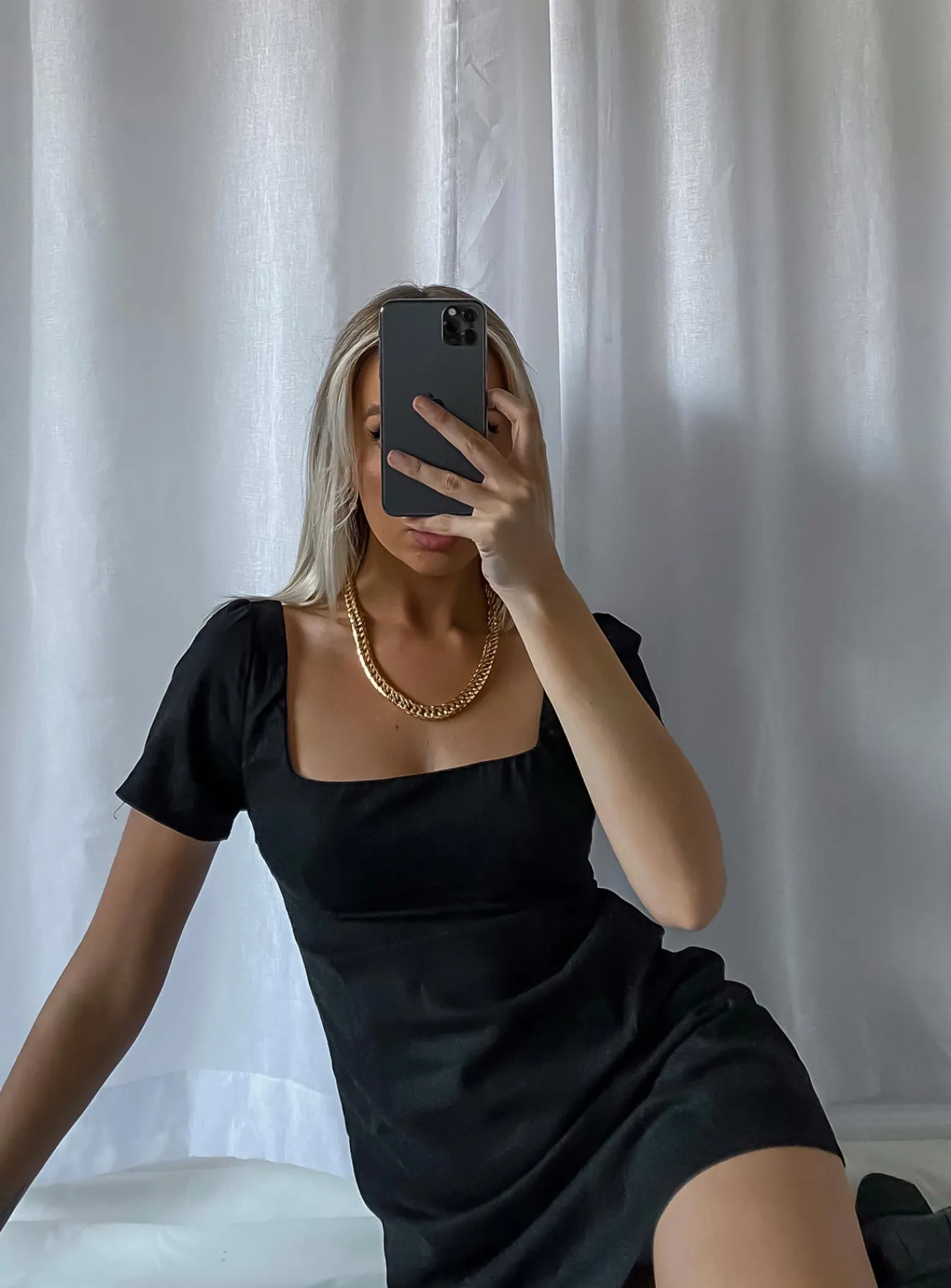 Princess Polly Hastings Mini Dress Black Fashion