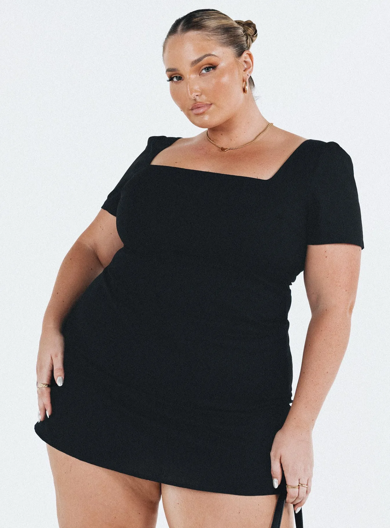Princess Polly Hastings Mini Dresscurve Black Best