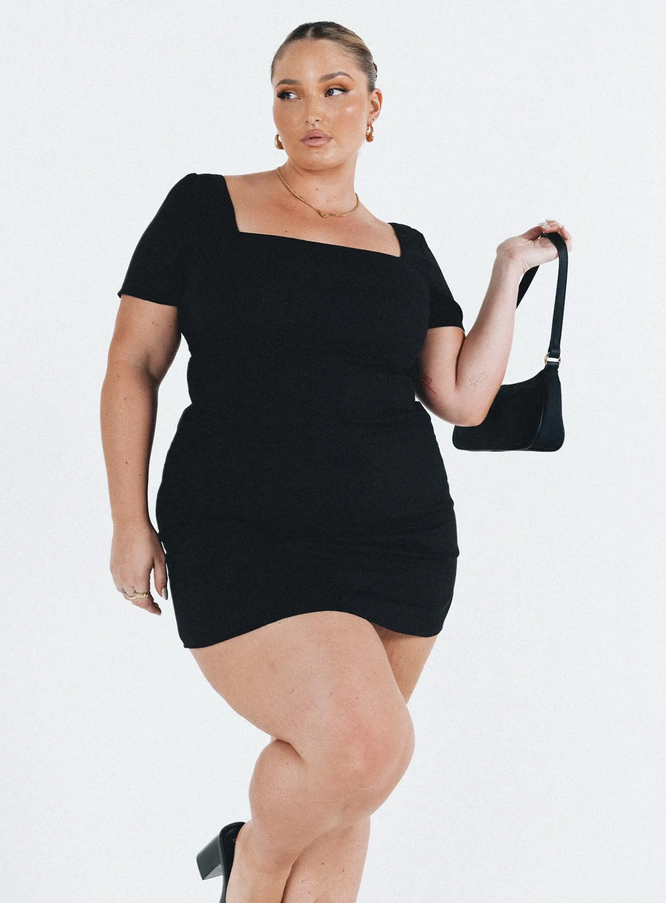 Princess Polly Hastings Mini Dresscurve Black Best