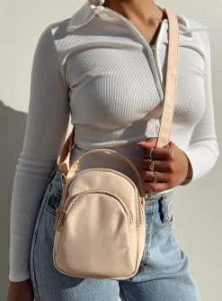 Princess Polly Hattie Crossbody Bag  Cream Best Sale