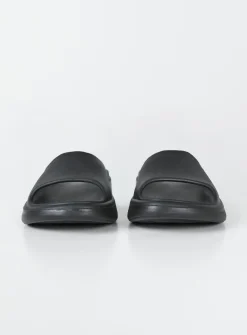 Princess Polly Havana Slides  Black Fashion