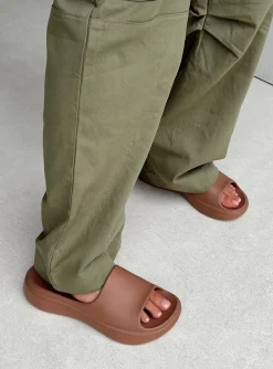 Princess Polly Havana Slides Choc Latte   Brown Best