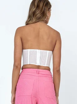 Princess Polly Hawker Top White Outlet