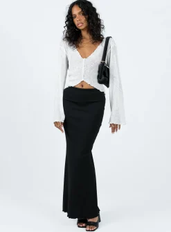 Princess Polly Hawksley Long Sleeve Top  White Hot