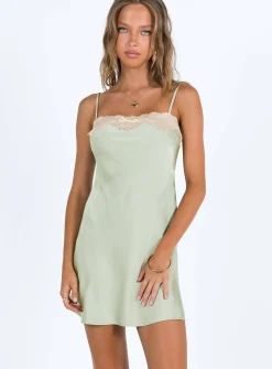Princess Polly Hazell Mini Dress  Sage Shop