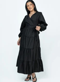 Princess Polly Helima Maxi Dress  Black Shop