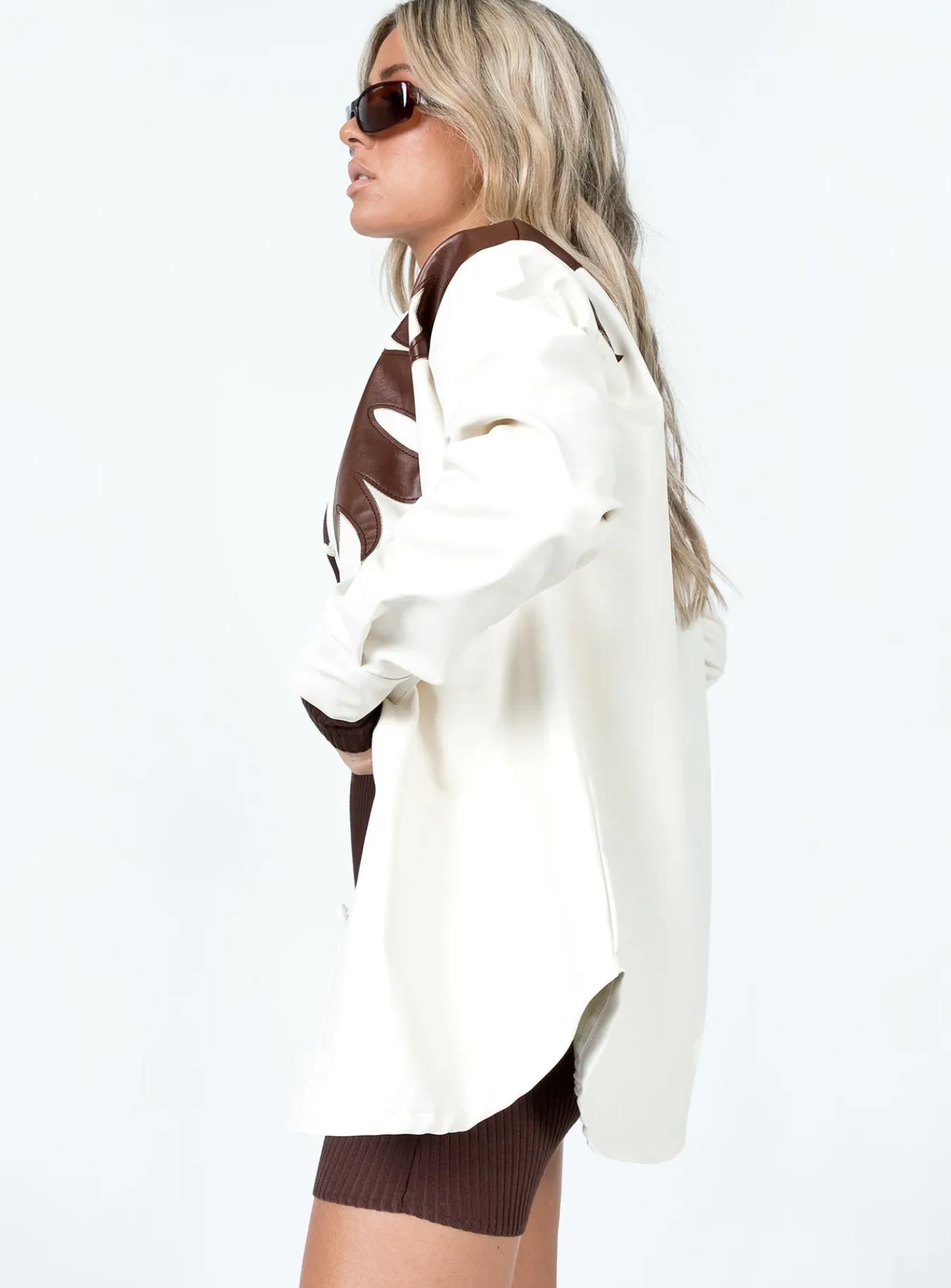 Princess Polly Henderson Jacket White Flash Sale