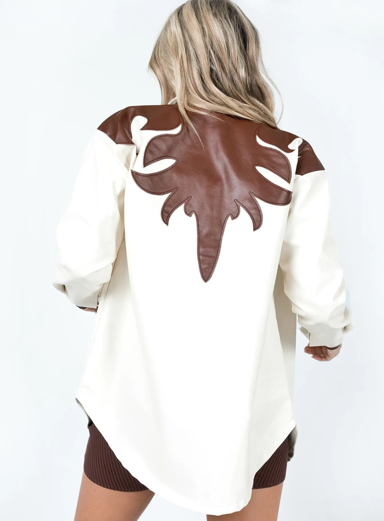 Princess Polly Henderson Jacket White Flash Sale