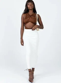 Princess Polly Hendrix Bodysuit  Brown Hot