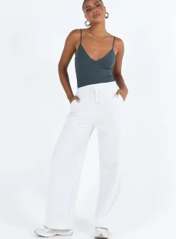 Princess Polly Henwick Bodysuit  Steel Hot