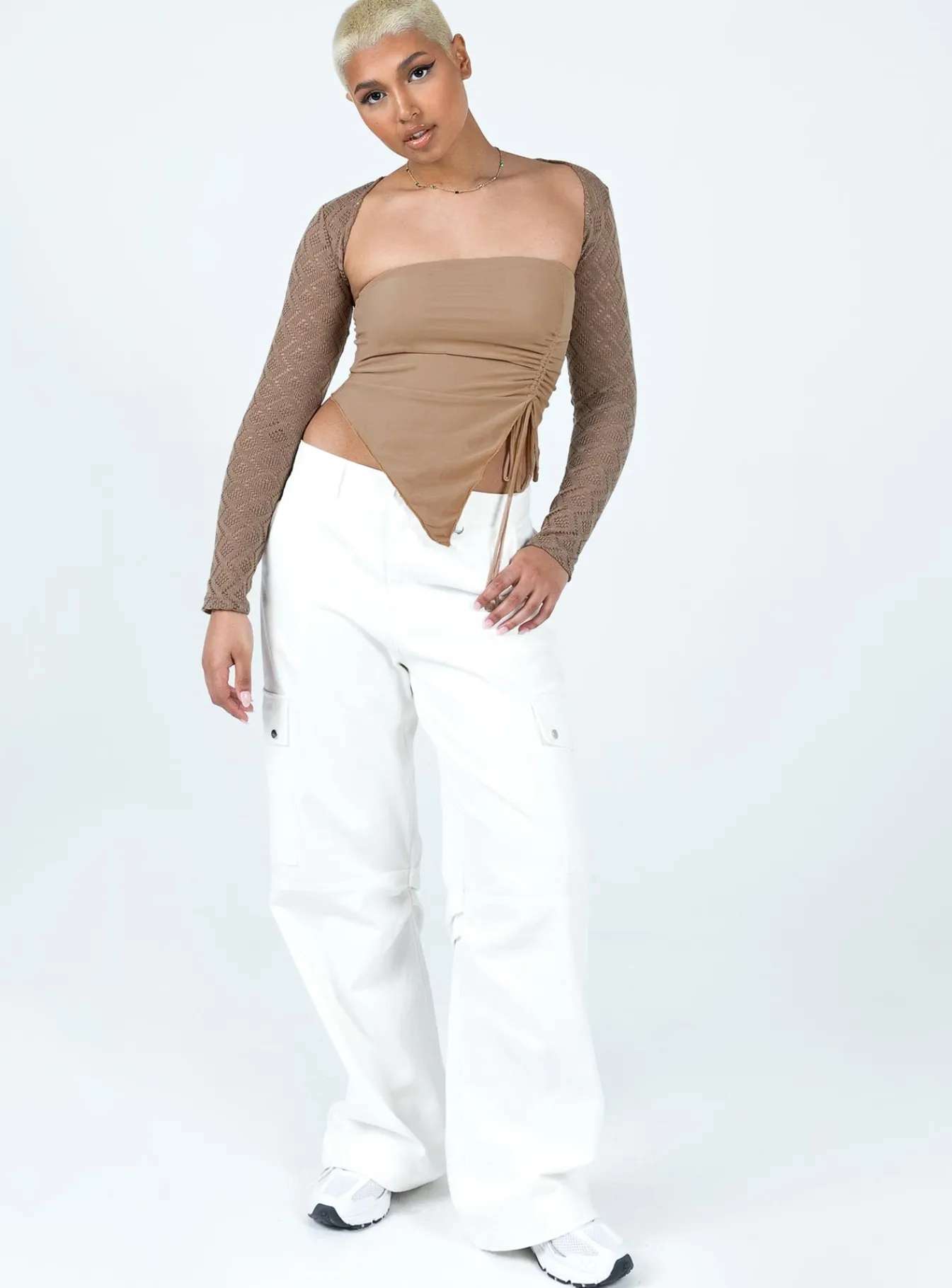 Princess Polly Herloom Bolero Brown Cheap