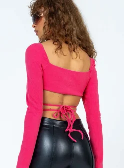 Princess Polly Herring Top  Pink Best