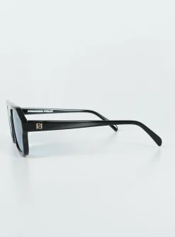 Princess Polly Hetley Sunglasses/ Blue   Black Shop
