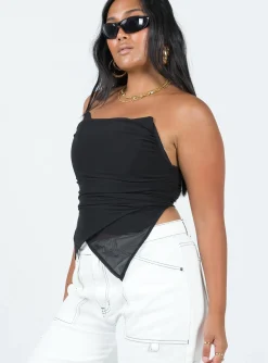 Princess Polly Heydon Top Black Best