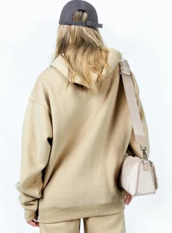 Princess Polly Hoda Zip Up Jacket  Beige Online