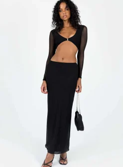 Princess Polly Hold Me Close Set Black Flash Sale