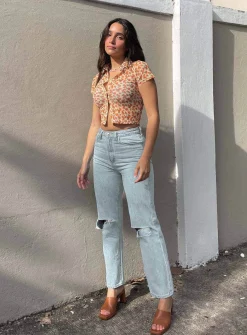 Princess Polly Holland Jeans  Denim Hot