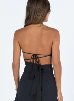 Princess Polly Howerton Top  Black Hot