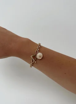 Princess Polly Hoyt Bracelet  Gold Clearance