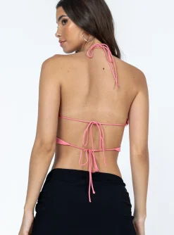 Princess Polly Hugo Top  Pink Best