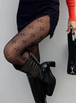 Princess Polly Hunton Stockings  Black Shop